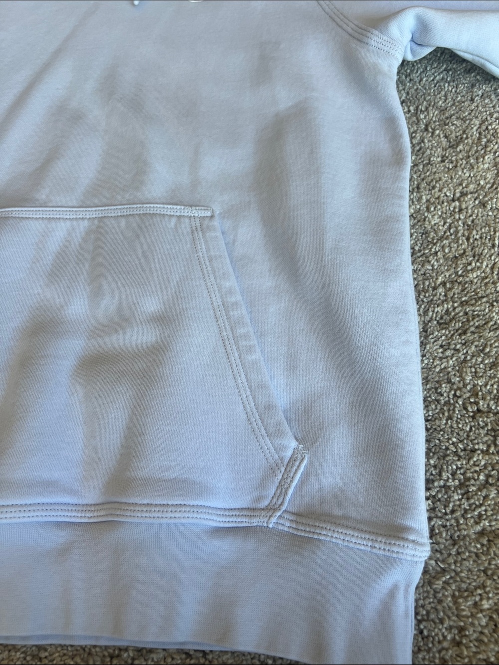 Nike Men’s Light Purple Hooded Sweatshirt - Picture 5 of 6
